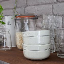 STAUB | DINING LINE - Miska - Ø 120mm - Ceramiczna - Biała trufla