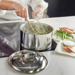 DEMEYERE | ATLANTIS 7 - Rondel z uchwytem i pokrywką - Ø 180mm - Stal nierdzewna