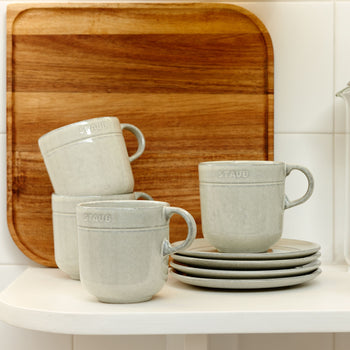 STAUB | DINING LINE - Kubek - 350 ml - Ceramiczny - Biała trufla - Prime Gastro