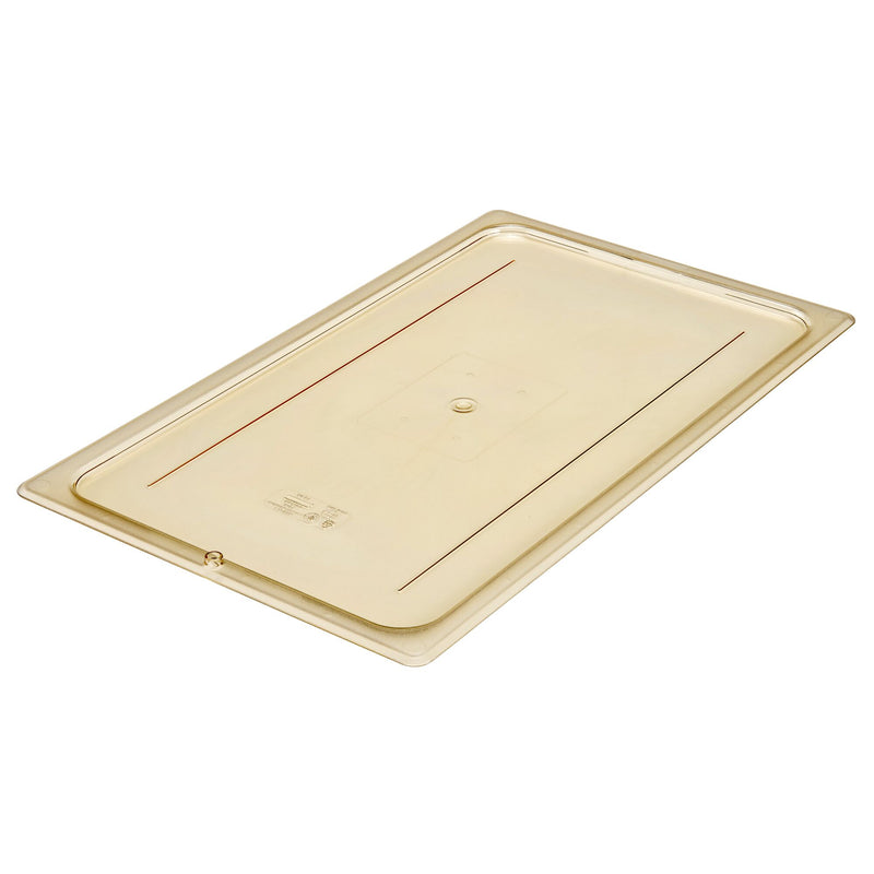(6 szt.) CAMBRO | H - PAN™ - Żaroodporne płaskie pokrywki GN 1/1 - Bursztynowe