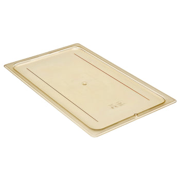(6 szt.) CAMBRO | H-PAN™ - Żaroodporne płaskie pokrywki GN 1/1 - Bursztynowe - Prime Gastro