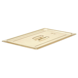 (6 szt.) CAMBRO | H - PAN™ - Żaroodporne płaskie pokrywki GN 1/1 - z uchwytem - bursztynowe