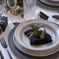 STAUB | DINING LINE - Talerz - głęboki - Ø 240mm - ceramiczny - Biała trufla