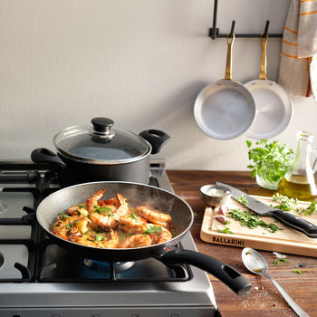 BALLARINI | BOLOGNA GRANITIUM - Patelnia do smażenia - Ø 320mm - Aluminium - Czarny - Prime Gastro