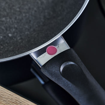 BALLARINI | BOLOGNA GRANITIUM - Patelnia do smażenia - Ø 240mm - Aluminium - Czarny - Prime Gastro