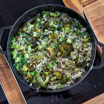 STAUB | BRAISERS - Brytfanna ze szklaną pokrywą - 280mm - Żeliwo - Czarny - Prime Gastro