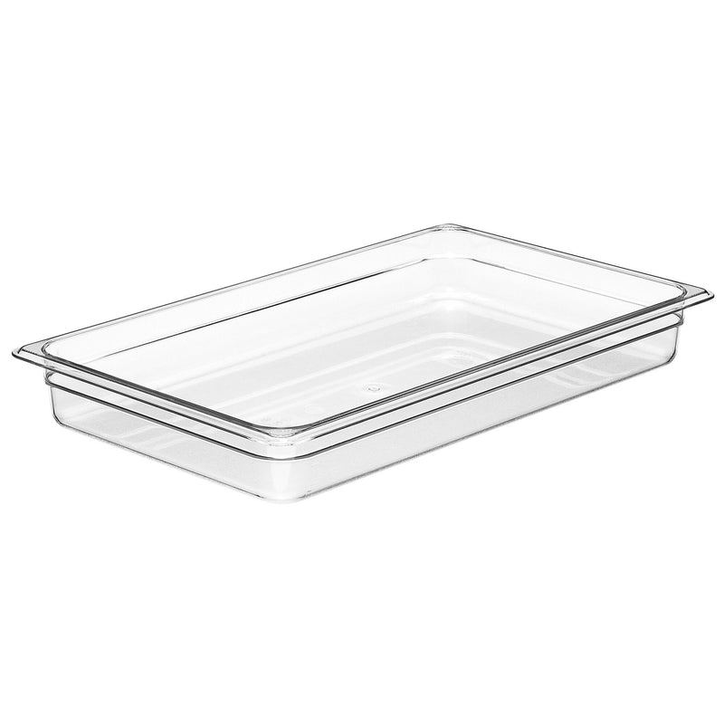 (6 sztuk) CAMBRO | CAMWEAR® - Pojemnik z poliwęglanu GN 1/1 - Przezroczysty - Głębokość: 65 mm