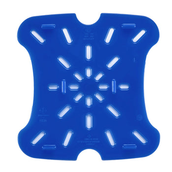 (6 szt.) CAMBRO | Ociekacz FreshPro - na 11,4 litra, 17,2 litra i 20,8 litra - Niebieski - Prime Gastro