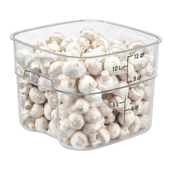 (6 szt.) CAMBRO | CAMWEAR® - Pojemnik FreshPro - 11,4 litra - Przezroczysty - Prime Gastro