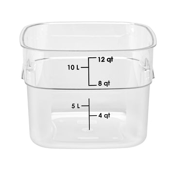 (6 szt.) CAMBRO | CAMWEAR® - Pojemnik FreshPro - 11,4 litra - Przezroczysty - Prime Gastro