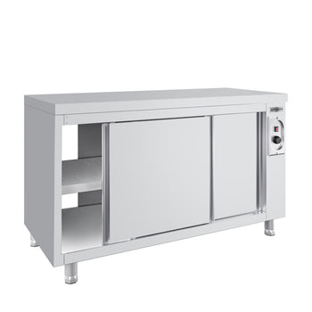 Szafka grzewcza ECO - 1400x700mm - z drzwiami po obu stronach - Prime Gastro