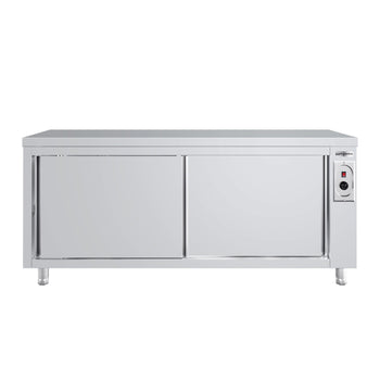Szafka grzewcza ECO - 2000x700mm - z drzwiami po obu stronach - Prime Gastro