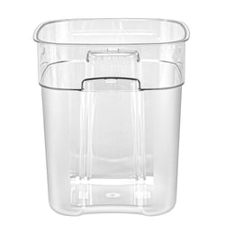 (6 szt.) CAMBRO | CAMWEAR® - Pojemnik FreshPro - 17,2 litra - Przezroczysty