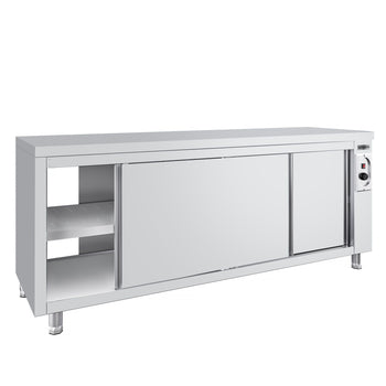 Szafka grzewcza ECO - 1800x700mm - z drzwiami po obu stronach - Prime Gastro