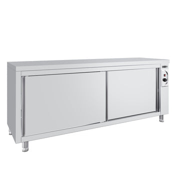 Szafka grzewcza ECO - 1800x700mm - z drzwiami po obu stronach - Prime Gastro