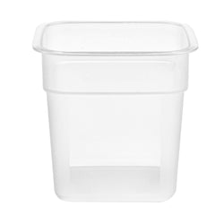 (6 szt.) CAMBRO | CAMSQUARES® - FreshPro Pojemnik - 0,9 litra - Przezroczysty