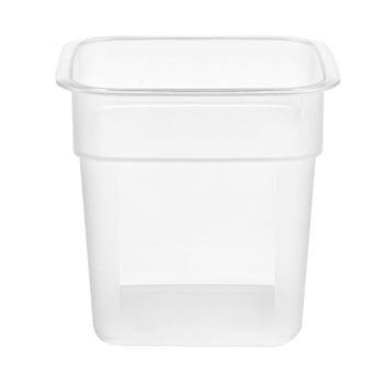 (6 szt.) CAMBRO | CAMSQUARES® - FreshPro Pojemnik - 0,9 litra - Przezroczysty - Prime Gastro