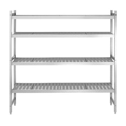 Aluminiowa półka podstawowa – 1611 x 1800 mm – nośność: 600 kg