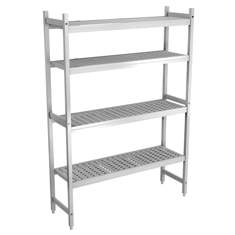 Aluminiowa półka podstawowa – 1190 x 1685 mm – nośność: 450 kg