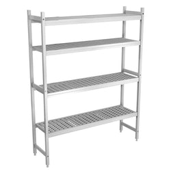 Aluminiowa półka podstawowa – 1311 x 1685 mm – nośność: 450 kg