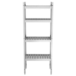 Aluminiowa półka podstawowa – 651 x 1685 mm – nośność: 450 kg