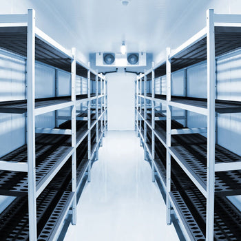 Aluminiowa półka podstawowa – 1320 x 1800 mm – nośność: 900 kg - Prime Gastro