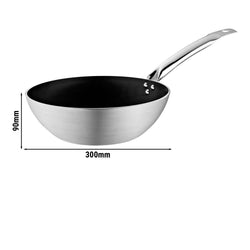 Aluminiowa patelnia wok — Ø 300 mm