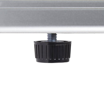 GASTRO-COOL | Chłodziarka minibarowa - 430 mm - 62 litry - z 1 szklanymi drzwiami & oświetleniem LED - srebrna - Prime Gastro