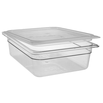 (6 sztuk) CAMBRO | Pokrywka polipropylenowa GN 1/2 – hermetyczna – mleczna - Prime Gastro