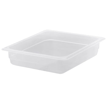 (6 sztuk) CAMBRO | Pojemniki GN z polipropylenu 1/2 - mleczne - wysokość: 65 mm - Prime Gastro