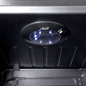 GASTRO-COOL | Chłodziarka barowa - 540 mm - 130 litrów - z 1 szklanymi drzwiami - czarna - Prime Gastro