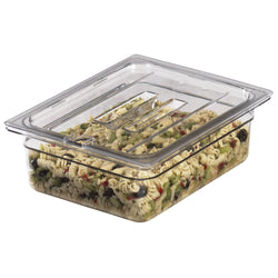 (6 sztuk) CAMBRO | CAMWEAR® - Pojemnik z poliwęglanu GN 1/2 - Przezroczysty - Głębokość: 100 mm