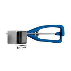 Łyżka do lodów - Kwadrat 1/30 LTR. 32 x 32 mm