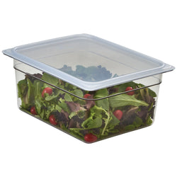 (6 sztuk) CAMBRO | CAMWEAR® - Pojemnik z poliwęglanu GN 1/2 - Przezroczysty - Głębokość: 150 mm
