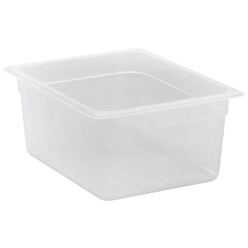 (6 sztuk) CAMBRO | Pojemniki GN z polipropylenu 1/2 - mleczne - wysokość: 150 mm - Prime Gastro