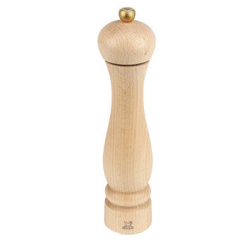 (6 sztuk) PEUGEOT | CLERMONT - Młynek do soli - Naturalne drewno - Wysokość: 240mm - Prime Gastro