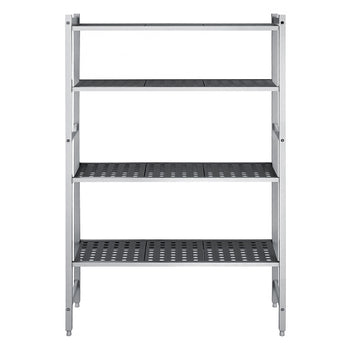 Aluminiowa półka podstawowa – 1200 x 1800 mm – nośność: 900 kg - Prime Gastro