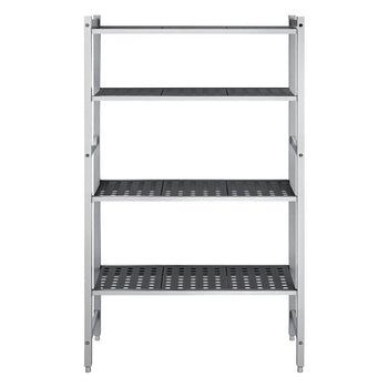 Aluminiowa półka podstawowa – 960 x 1800 mm – nośność: 900 kg - Prime Gastro