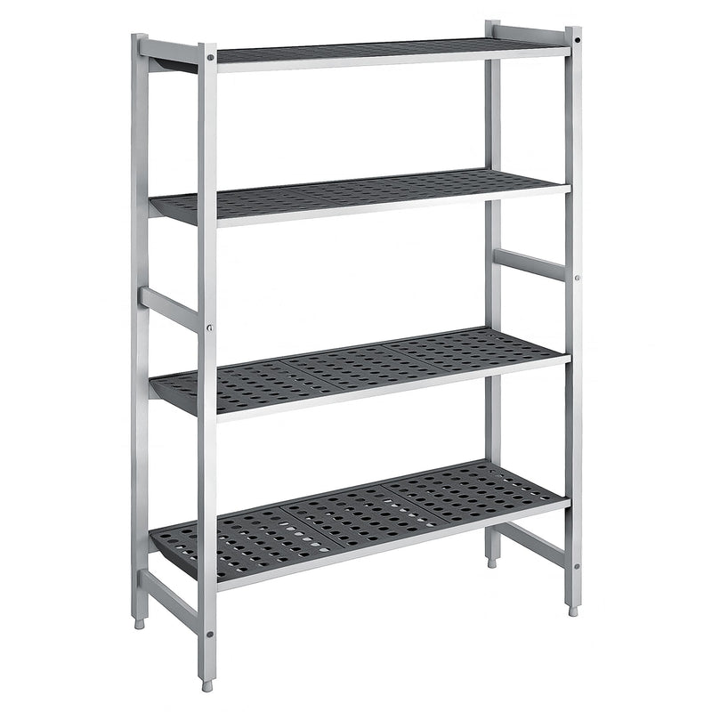 Aluminiowa półka podstawowa – 1200 x 1800 mm – nośność: 900 kg