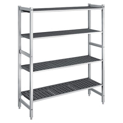 Aluminiowa półka podstawowa – 1620 x 1800 mm – nośność: 900 kg