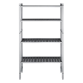 Aluminiowa półka podstawowa – 900 x 1800 mm – nośność: 900 kg - Prime Gastro