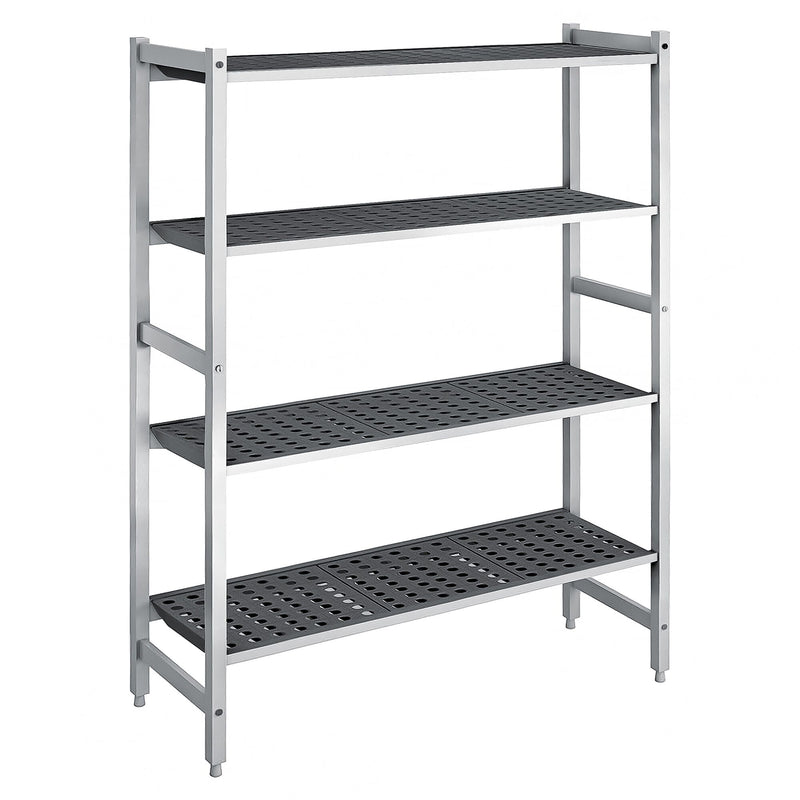 Aluminiowa półka podstawowa – 1500 x 1800 mm – nośność: 900 kg