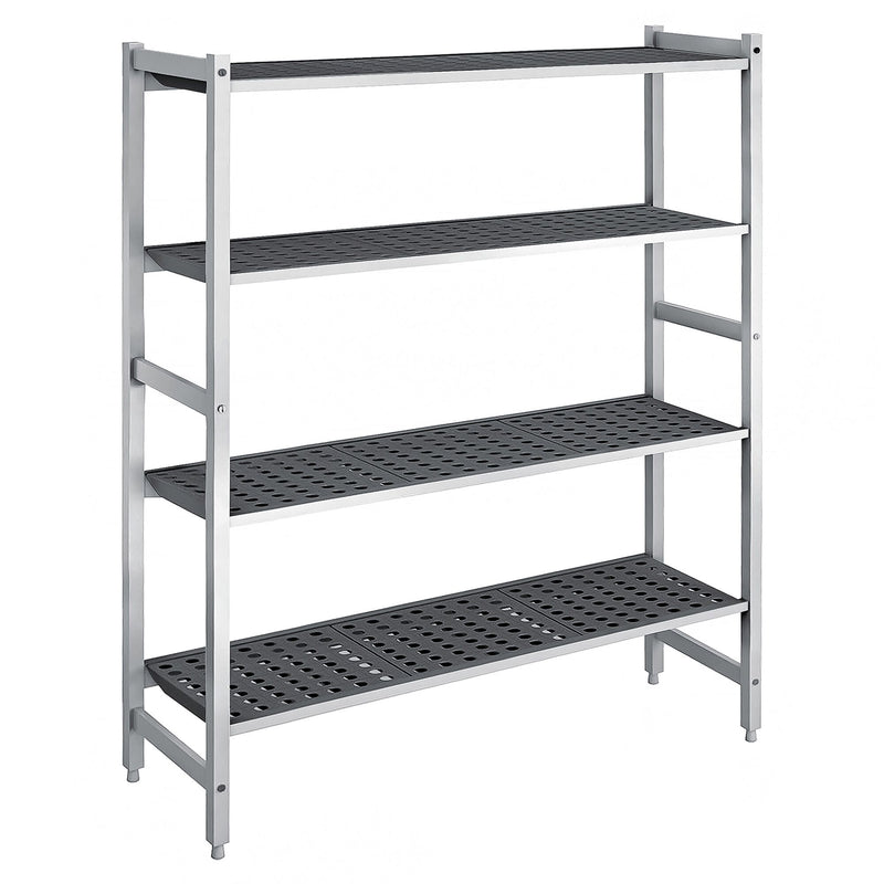 Aluminiowa półka podstawowa – 1740 x 1800 mm – nośność: 900 kg
