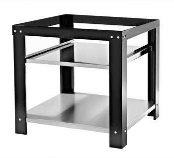 Gazowy piec do pizzy - 18 x 30 cm - Cyfrowy - włącznie z ramą podstawy - Prime Gastro