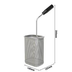 Zestaw koszy do makaronu - 2x 1/3 & 2x 1/6