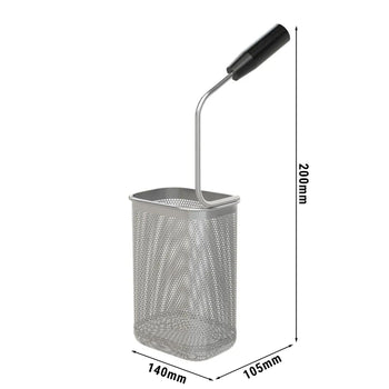 Zestaw koszy do makaronu - 2x 1/3 & 2x 1/6 - Prime Gastro