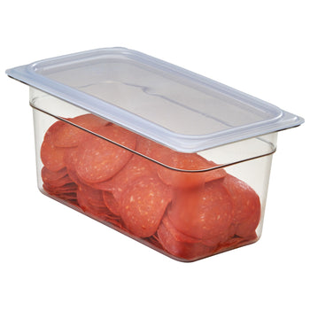 (6 sztuk) CAMBRO | Pokrywka polipropylenowa GN 1/3 – hermetyczna – mleczna - Prime Gastro