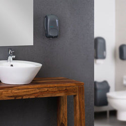 AIR - WOLF | Dozownik mydła z przyciskiem - 1000ml - ABS plastik - antracytowy