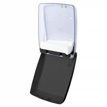 AIR-WOLF | Dozownik ręczników papierowych - na 750 ręczników - ABS plastik - antracytowy - Prime Gastro