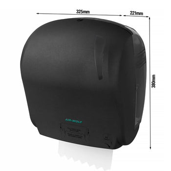 AIR-WOLF | Dozownik ręczników w rolce Autocut - ABS plastik - antracytowy - Prime Gastro